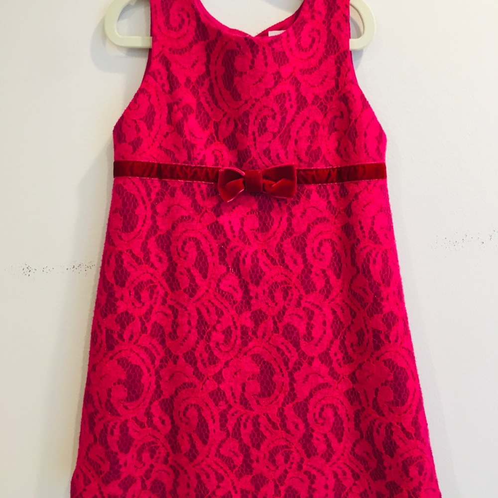 American widgeons girls fuschia dress